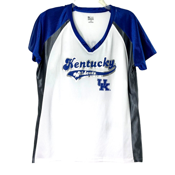 Kentucky Wildcats T Shirt #16 Womens Large KA for Her Knights Apparel Sports - Picture 1 of 7
